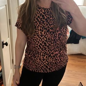 Scotch & Soda (Maison Scotch) animal print Tshirt XL